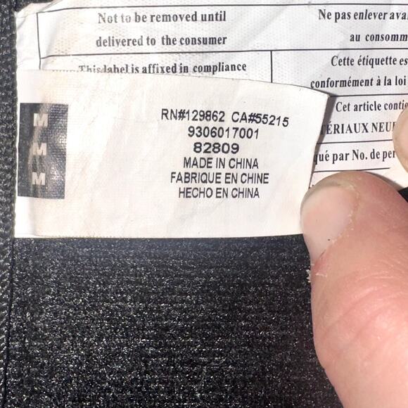 Nike Structured Weight Lifting Gym Belt Training Support XL Gray Black - Picture 3 of 3